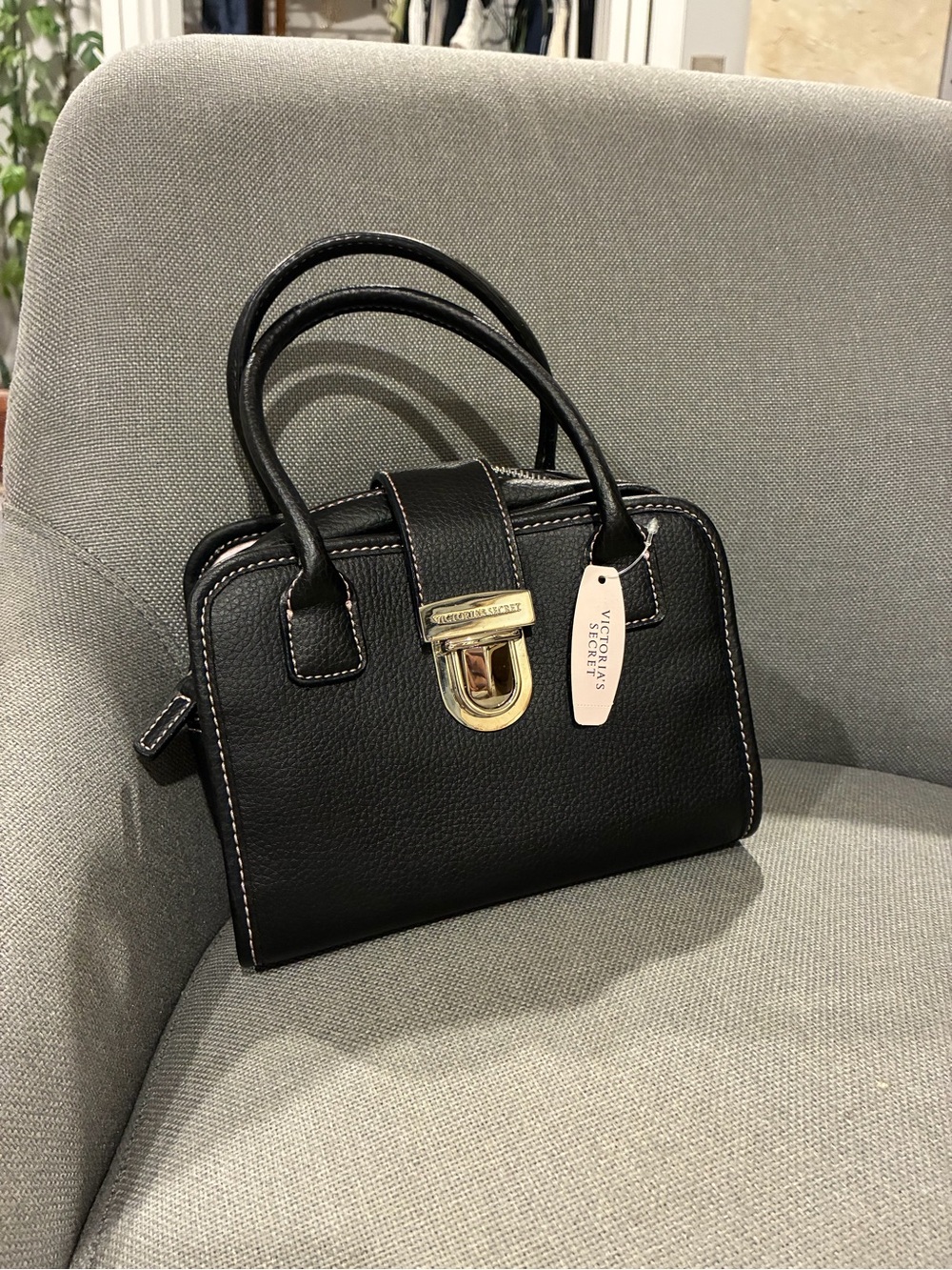Victoria's Secret Black Makeup Bag